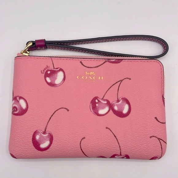 Coach Handbags - Coach Cherry Wristlet